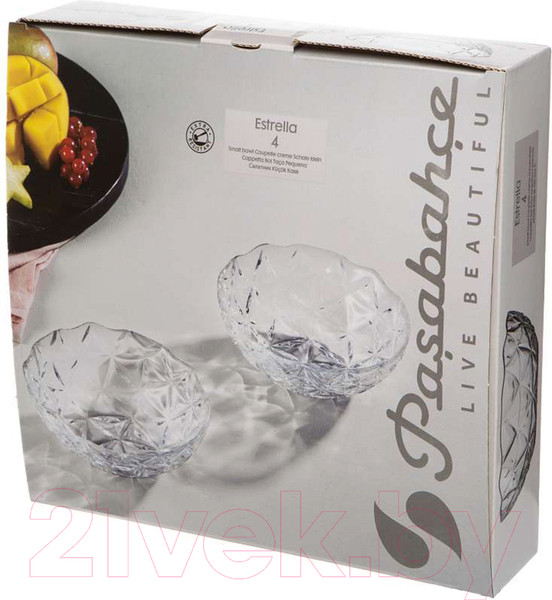 Изображение товара Набор салатников Pasabahce Эстрелла 10543/1204259 (4шт)