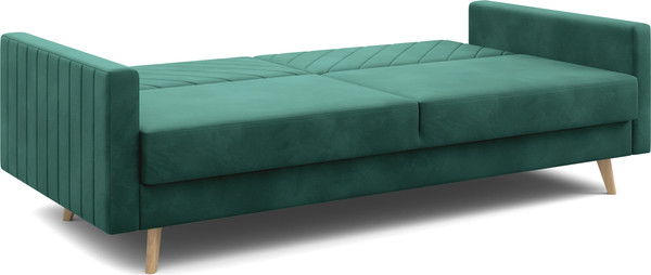 Изображение товара Диван Мебельград Норд Стандарт (мора зеленый/мора бежевый)