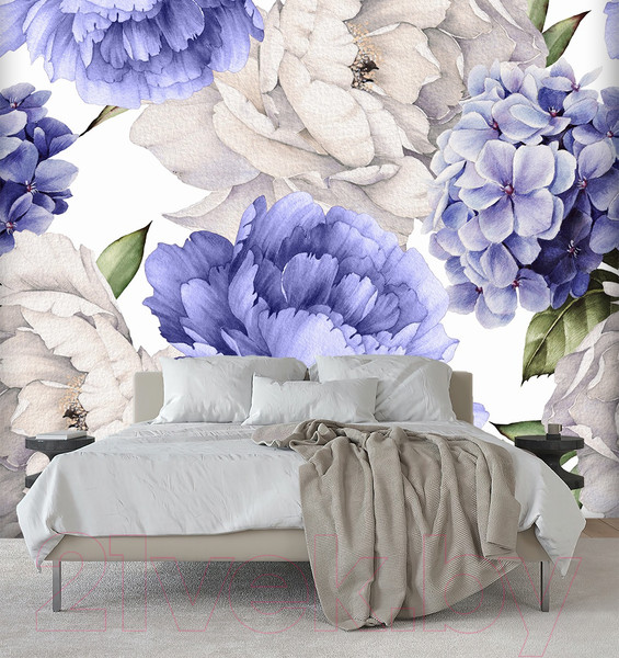 Изображение товара Фотообои листовые Vimala Настенные цветы 12 (270x400)