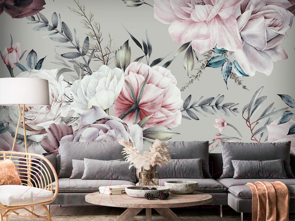 Изображение товара Фотообои листовые Vimala Настенные цветы 14 (270x400)