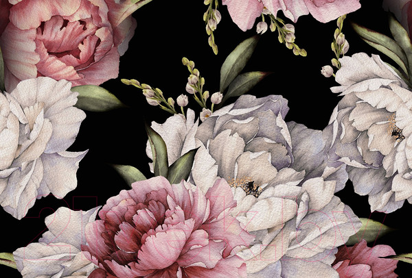 Изображение товара Фотообои листовые Vimala Настенные цветы 16 (270x400)