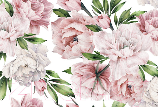 Изображение товара Фотообои листовые Vimala Настенные цветы 18 (270x400)