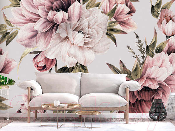 Изображение товара Фотообои листовые Vimala Настенные цветы 21 (270x400)