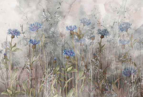 Изображение товара Фотообои листовые Vimala Полевые цветы 5 (270x400)