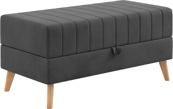 Изображение товара Банкетка Мебельград Норд Стандарт (альба темно-серый)