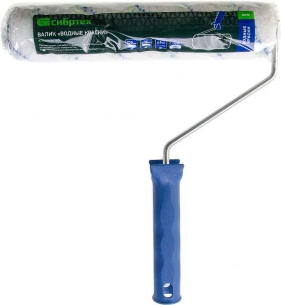 Изображение товара Валик малярный СибрТех 80193 (полиэстер)
