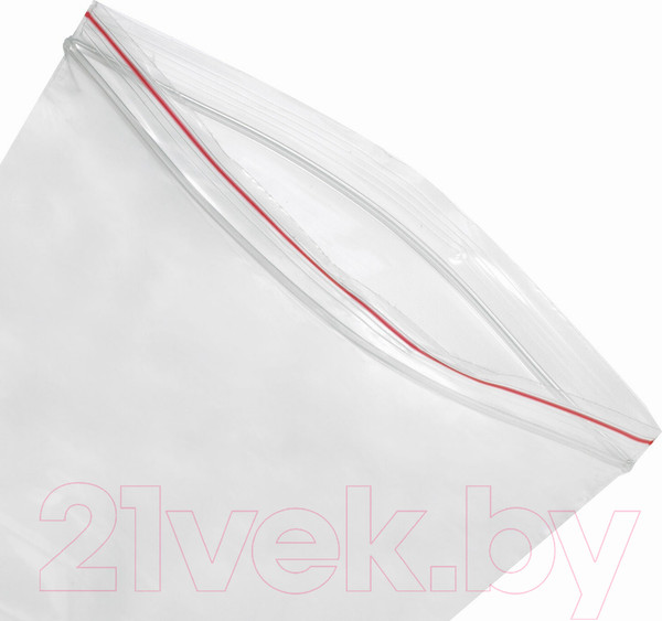 Изображение товара Комплект пакетов-слайдеров Brauberg Zip Lock / 606213 (100шт)