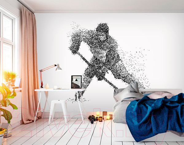 Изображение товара Фотообои листовые Vimala Хоккеист 9 (270x400)