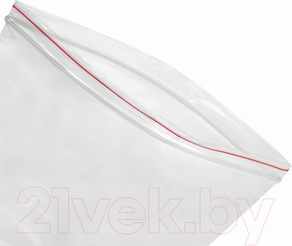 Изображение товара Комплект пакетов-слайдеров Brauberg Zip Lock / 606215 (100шт)