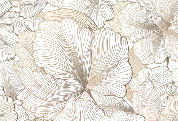 Изображение товара Фотообои листовые Vimala Векторные листья 13 (270x400)