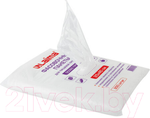Изображение товара Пакеты фасовочные Laima 25x40см / 605955 (250шт)