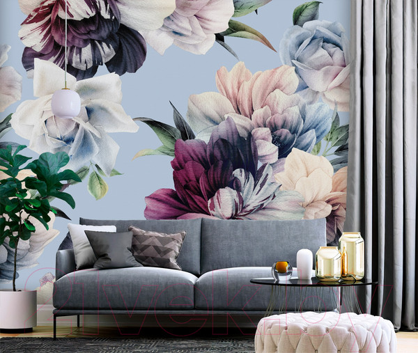 Изображение товара Фотообои листовые Vimala Настенные цветы 6 (270x300)