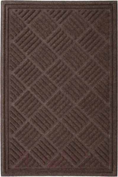 Изображение товара Коврик грязезащитный Multy Home Contours Parquet 43x63 / SH5000009 (коричневый)