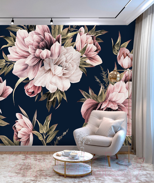 Изображение товара Фотообои листовые Vimala Настенные цветы 8 (270x300)