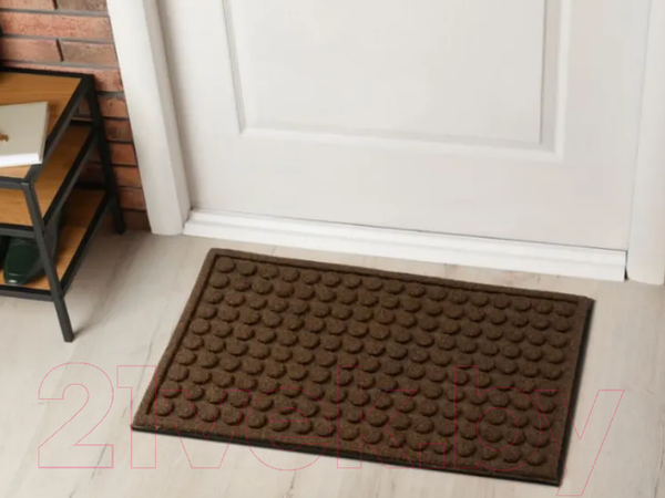 Изображение товара Коврик грязезащитный Multy Home Contours Rounds 43x63 / SH4000147 (коричневый)