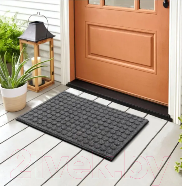 Изображение товара Коврик грязезащитный Multy Home Contours Rounds 43x63 / SH4000146 (серый)