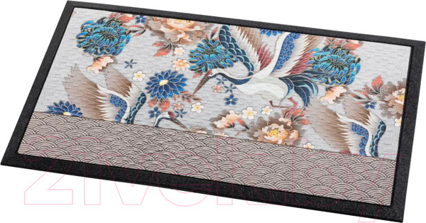 Изображение товара Коврик грязезащитный Multy Home Soft Step Lima Oriental Birds 45x75 / EU5000350