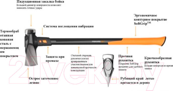 Изображение товара Топор Fiskars 1020220