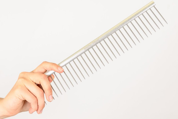 Изображение товара Гребень-расческа для животных Show Tech Алюминиевый / 26STP003 (28см)