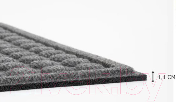 Изображение товара Коврик грязезащитный Multy Home Contours Rounds 45x75 / EU5000146 (серый)