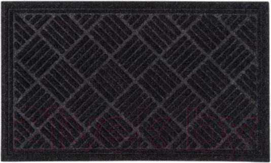 Изображение товара Коврик грязезащитный Multy Home Contours Parquet 43x63 / SH5000010 (антрацит)