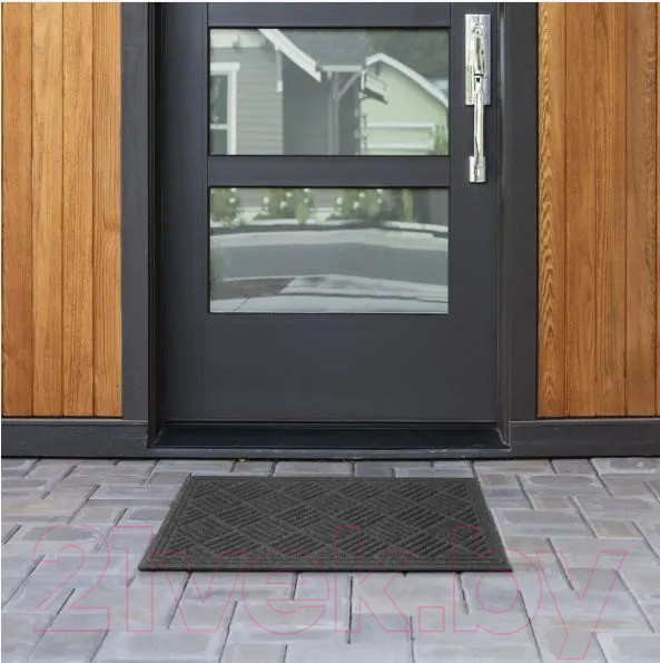 Изображение товара Коврик грязезащитный Multy Home Contours Parquet 45x75 / EU5000261 (темно-серый)