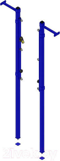 Изображение товара Стойки волейбольные Dinamika ZSO-004270