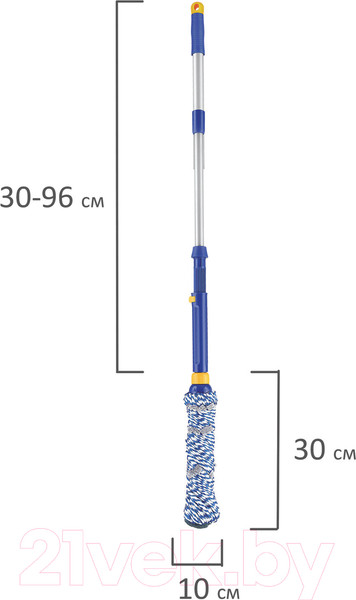 Изображение товара Швабра с отжимом Laima 601471