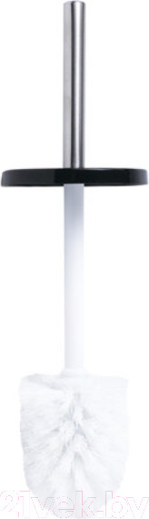 Изображение товара Ершик для унитаза Laima 604960 (черный глянцевый)