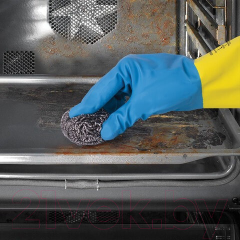 Изображение товара Набор губок для мытья посуды Laima 606658 (12шт, металлические)