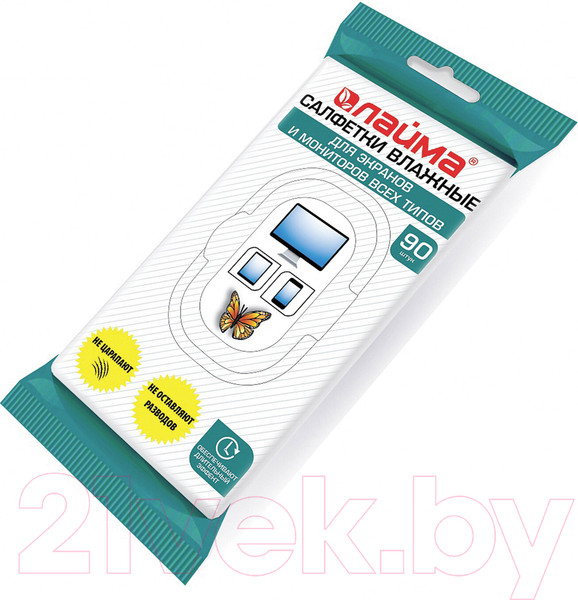 Изображение товара Салфетки для ухода за техникой Laima 605660 (90шт)