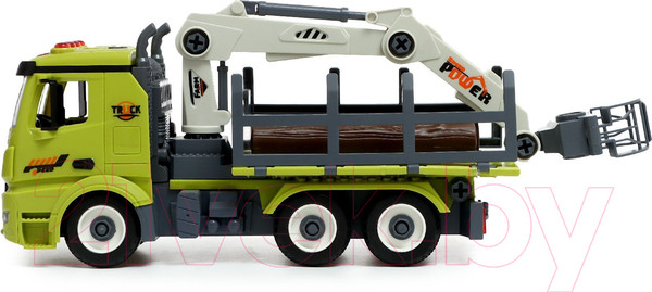 Изображение товара Конструктор инерционный Sima-Land Лесопогрузчик YW9072B / 9545769 (76эл)