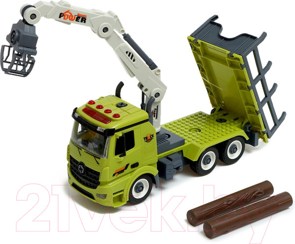 Изображение товара Конструктор инерционный Sima-Land Лесопогрузчик YW9072B / 9545769 (76эл)
