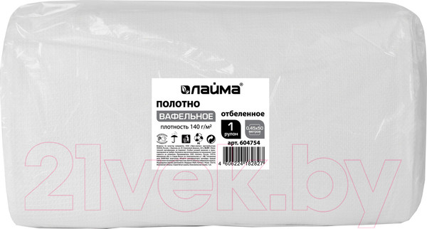 Изображение товара Ткань для уборки Laima Тряпка для пола / 604754