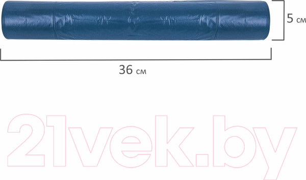 Изображение товара Пакеты для мусора Laima 601387 (120л, 10шт, синий)