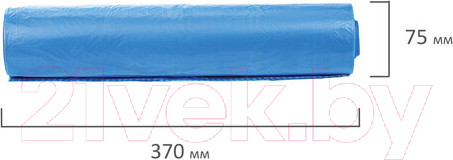 Изображение товара Пакеты для мусора Laima 120л / 601797 (50шт, синий)