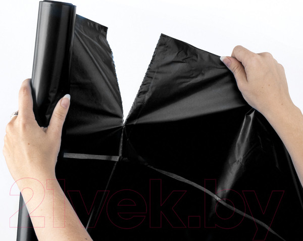 Изображение товара Пакеты для мусора Laima 605341 (120л, 10шт, черный)