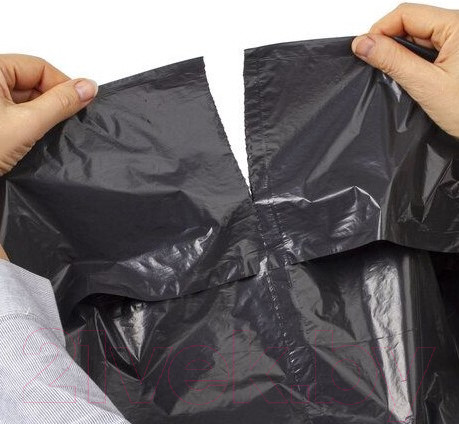 Изображение товара Пакеты для мусора Любаша 120л / 605335 (50шт, черный)