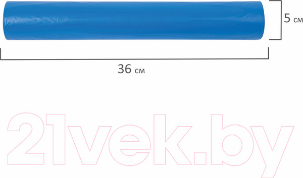 Изображение товара Пакеты для мусора Laima 606707 (120л, 10шт, синий)