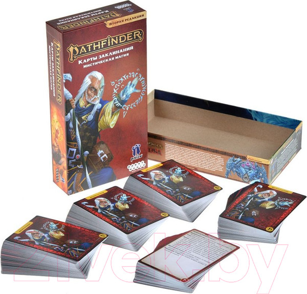 Изображение товара Дополнение к настольной игре Мир Хобби Pathfinder. Карты заклинаний. Мистическая магия / 915706