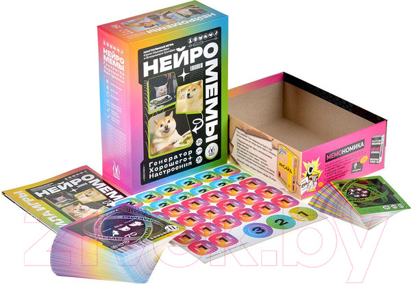 Изображение товара Настольная игра Magellan Нейромемы. Генератор хорошего настроения / MAG119944