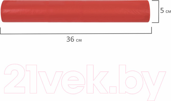 Изображение товара Пакеты для мусора Laima 606706 (120л, 10шт, красный)
