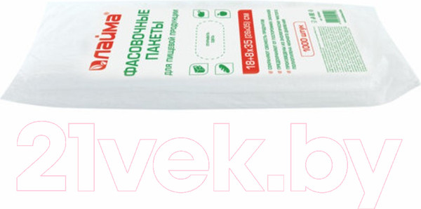 Изображение товара Пакеты фасовочные Laima 26x35см / 605961 (1000шт)