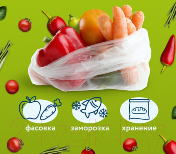 Изображение товара Пакеты фасовочные Laima 40x50см / 608531 (600шт)