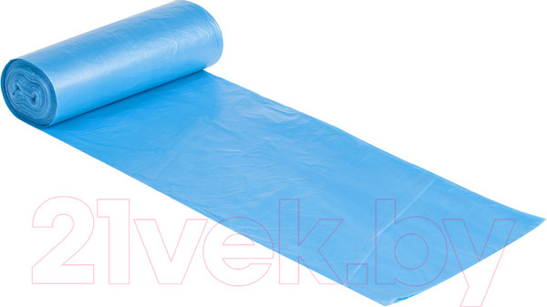 Изображение товара Пакеты для мусора Laima Ultra / 607693 (90л, 20шт, синий)