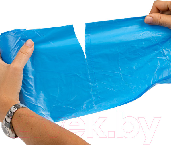 Изображение товара Пакеты для мусора Laima Ultra / 607693 (90л, 20шт, синий)