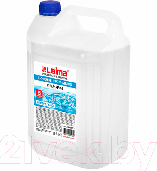 Изображение товара Мыло жидкое Laima Professional Жемчужное / 601433 (5л)