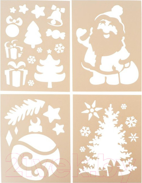 Изображение товара Набор для рисования Школа талантов Учимся рисовать Новый год / 6910161