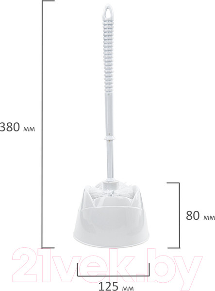 Изображение товара Ершик для унитаза Любаша 603627