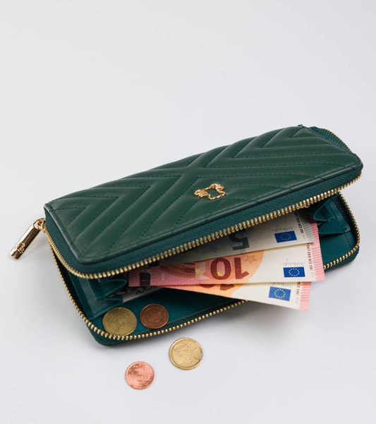 Изображение товара Портмоне Lulu Castagnette Chrysalide (зеленый)